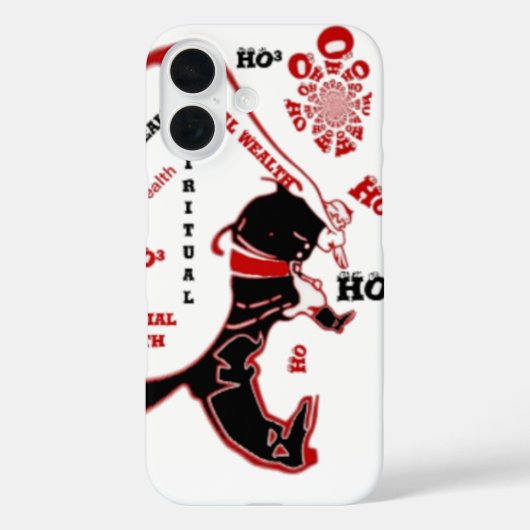 秘密のサンタギフト – 繁栄と富 Case-Mate iPhoneケース (裏面)