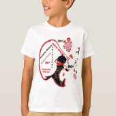 秘密のサンタギフト – 繁栄と富 Tシャツ (正面)