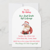 秘密のサンタクリスマスパーティー 招待状 (正面)