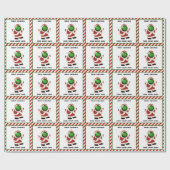 秘密のサンタクリスマス ラッピングペーパー (フラット)