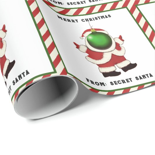 秘密のサンタクリスマス ラッピングペーパー (ロールコーナー)