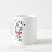 秘密のサンタ:秘密のギフト作戦🎅🕵️ コーヒーマグカップ (正面左)