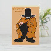 秘密のスパイの誕生日のびっくりパーティ 招待状 (スタンド正面)