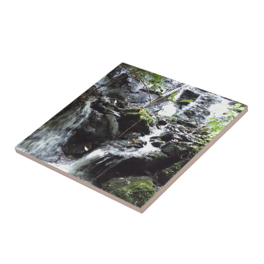 秘密のスモークマウンテンの滝 タイル (側面)