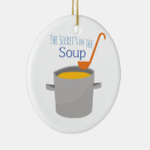 秘密のスープ セラミックオーナメント (右)