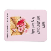 秘密のバディにバレンタインデーのフレキシブル磁石 マグネット (横)