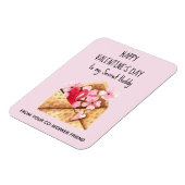 秘密のバディにバレンタインデーのフレキシブル磁石 マグネット (左側)