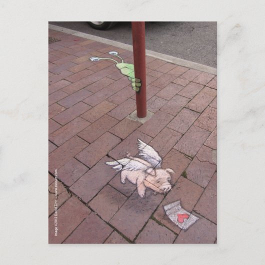 秘密のバレンタインデー シーズンポストカード (正面)