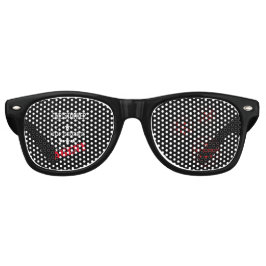 秘密のパーソナライズされた代理人 レトロサングラス