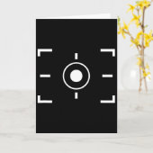 秘密のビデオ録音 面白い写真家 ハロウィン カード (黄色い花)