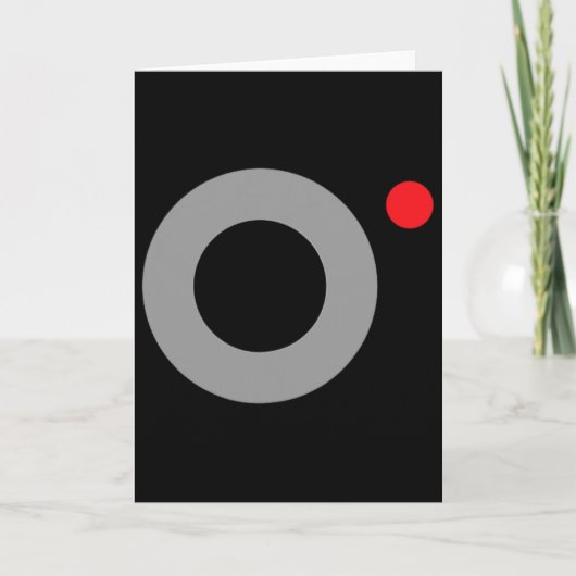 秘密のビデオ録音 面白い秘密エージェント ハロウィーン カード (正面)