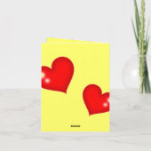 秘密のファンから私のバレンタインデーの~カードだ! シーズンカード (裏面)