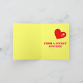 秘密のファンから私のバレンタインデーの~カードだ! シーズンカード (内部)