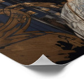 秘密のマイアミを共有するアルゼンチンの絵画女性 ポスター (角)