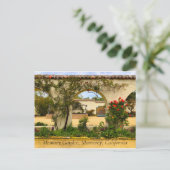 秘密のメモリーガーデン モンテレー カリフォルニア州 ポストカード (スタンド正面)