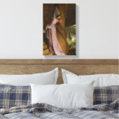 秘密のランデブーbyピエール・チャールズ・コント キャンバスプリント (インサイチュ (寝室))