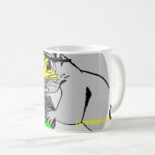 秘密のリスのコーヒー・マグ コーヒーマグカップ (正面右)