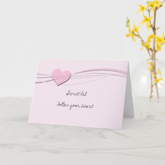 秘密の仲間のインスピレーション カード (黄色い花)