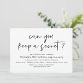 秘密の保サプライズ誕生日パーティーは？ 招待状 (スタンド正面)