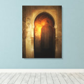 「秘密の入場」 キャンバスプリント (インサイチュ (ウッドフロア))