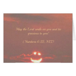 秘密の友達カードを賛美するか、または励ます数6:25