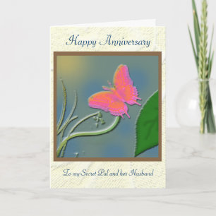 秘密の友達記念日 カード