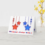 秘密の友達7月第4 カード (黄色い花)