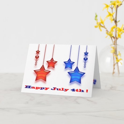 秘密の友達7月第4 カード (黄色い花)