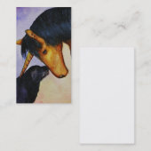 秘密の名刺を言って下さい 名刺 (正面/裏面)