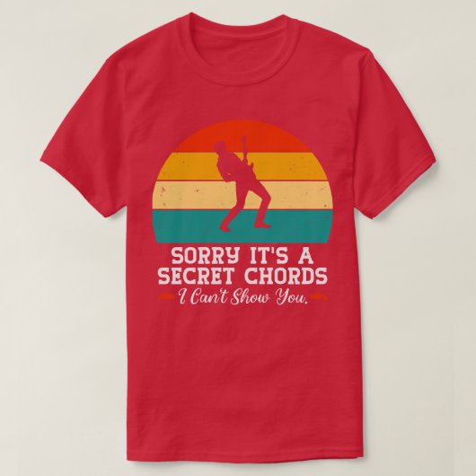 秘密の和音の皮肉なおもしろいことわざM Tシャツ (デザイン正面)