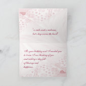 秘密の姉妹 - ローズ&レース - どんな行事にも カード (内部)