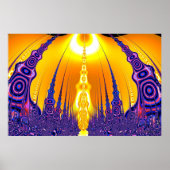 「秘密の寺に入った」 ポスター (正面)