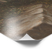 秘密の対応：禁止された愛への少女のメモ フォトプリント            (角)