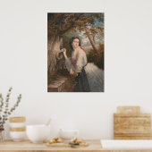 秘密の対応:禁止された愛への少女のメモ ポスター (キッチン)