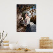 秘密の対応：禁止された愛への少女のメモ ポスター (キッチン)