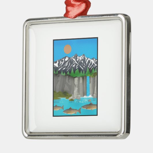 秘密の小さい点 メタルオーナメント (左)