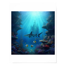 秘密の岩礁をダイビングする