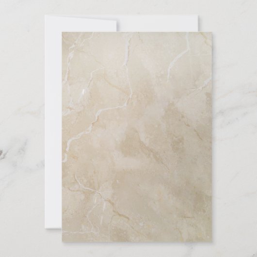 秘密の庭の壁とヴィンテージ鍵結婚の 招待状 (裏面)