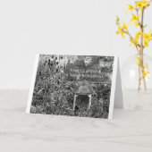 秘密の庭園 カード (黄色い花)