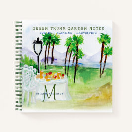 秘密の庭園 水彩画家のガーデナーズジャーナル ノートブック