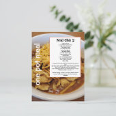 秘密の成分とミルフチリレシピポストカード ポストカード (スタンド正面)