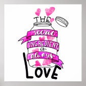 秘密の成分はいつも愛である ポスター (正面)