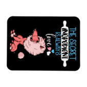 秘密の成分はラブバレンタイン冷蔵庫 マグネット (横)