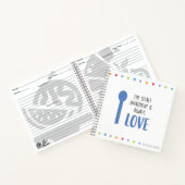 秘密の成分は常に愛 – レシピ ノートブック (内部)