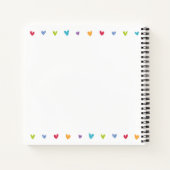 秘密の成分は常に愛 – レシピ ノートブック (裏面)