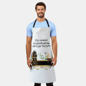 秘密の成分は常に"愛"である！ エプロン (着用した状態)