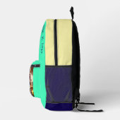 秘密の成分… プリントバックパック (右)