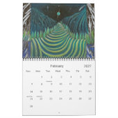 秘密の月の芸術のカレンダー2011年 カレンダー (2月 2027)