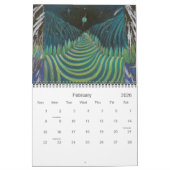 秘密の月の芸術のカレンダー2011年 カレンダー (2月 2026)