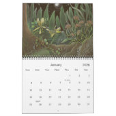 秘密の月の芸術のカレンダー2011年 カレンダー (1月 2026)